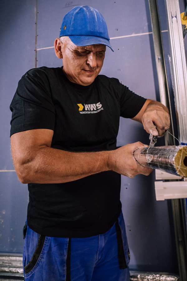 Handwerkship-Team bei der Arbeit